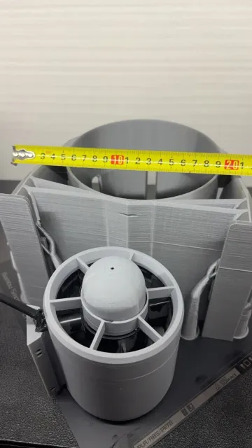 大功率水下推进器 桨板 橡皮艇 推进器 用桨板尾鳍固定座9寸 固定 — Image 4 of 15