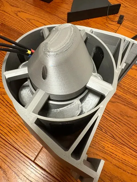 大功率水下推进器 桨板 橡皮艇 推进器 用桨板尾鳍固定座9寸 固定 — Image 13 of 15