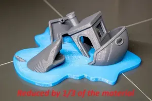 Benchy Wreck at Sea-JAWS Edition-Reduced Material