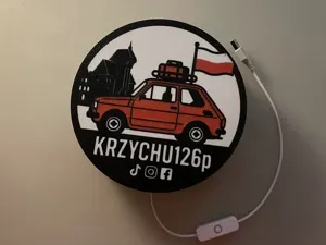 Fiat 126p Lightbox Maluch Poland