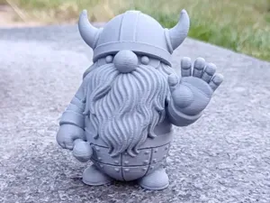 Waving Viking Gnome – Tiny Norse Greeter