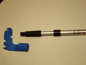 Christmas light hanging tool for Painter's poles