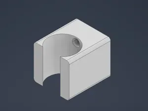 Shower head wall bracket- 2-Hole Mount