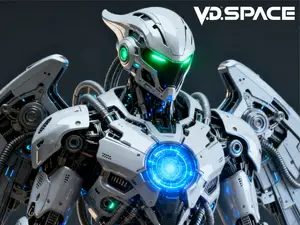 穿戴式机器人盔甲1.0版 概念模型