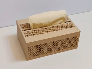 木影格抽纸盒