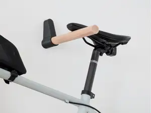 Sturdy bike wall mount for 30mm wooden bars