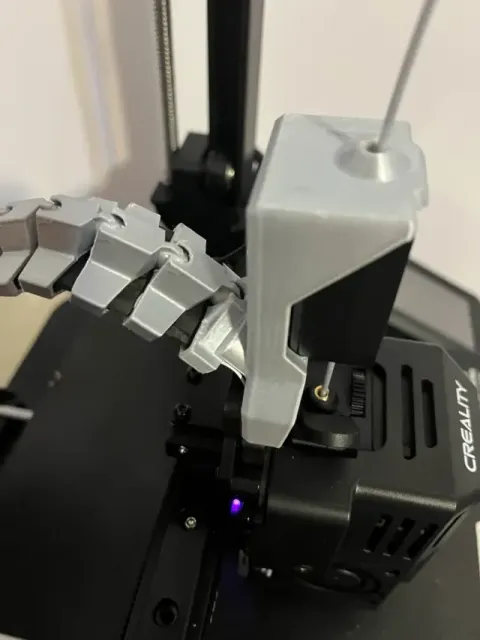 Ender 3 V3 SE/KE Filament Sensor Mount w/Spine — Image 3 of 4