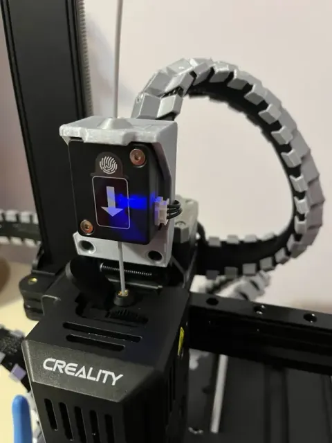 Ender 3 V3 SE/KE Filament Sensor Mount w/Spine — Image 4 of 4