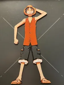 Luffy from One Piece Hueforge