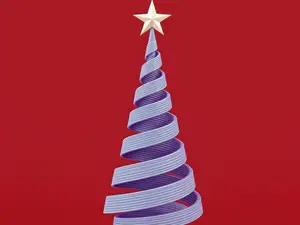 Minimal_Spiral_Christmas_Tree_with_Star_PLA_3D