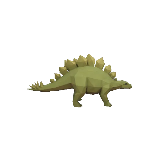 Low poly stegosaurus — Фото 2 из 2