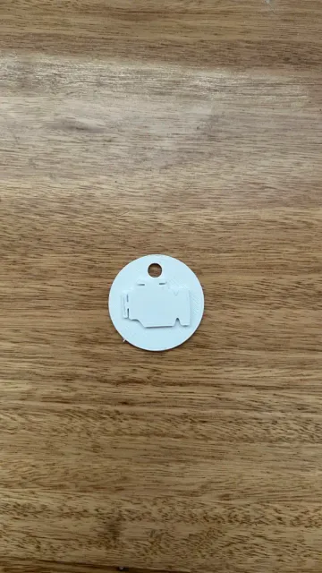 Check Engine Light keychain — Image 2 of 2