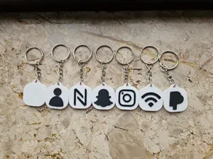 NFC Tag Keychains