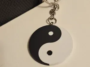 Yin Yang keychain