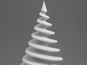 Modern Spiral Christmas Tree