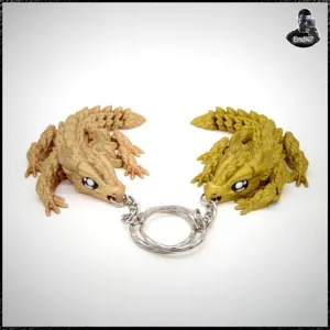 Immortal Dragon Keychains - Articulated