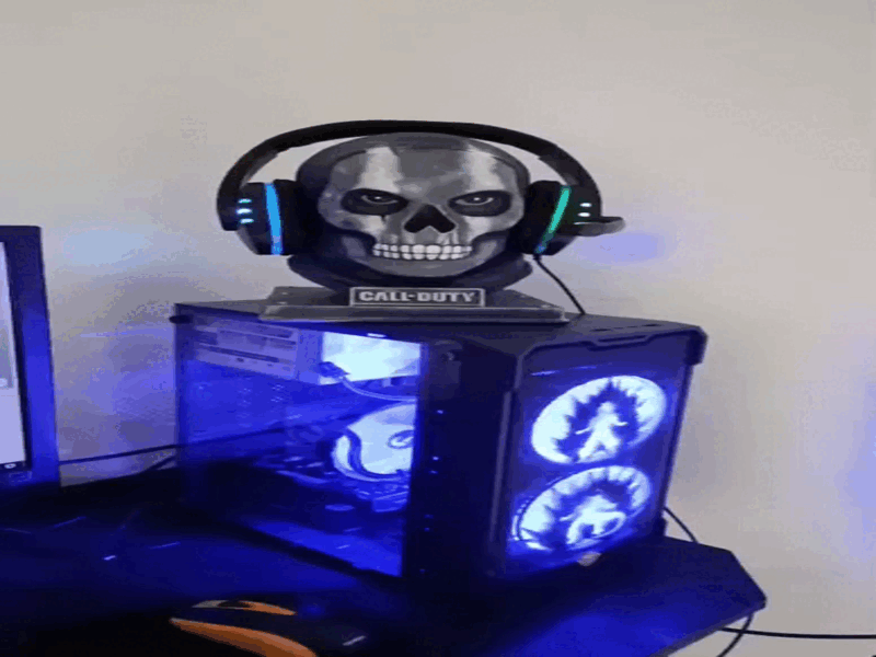 Suporte Fone Ghost de Call off Duty