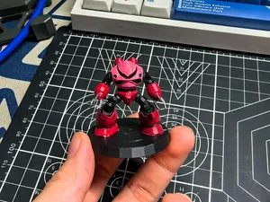 高达魔蟹1/500比例微缩模型,可自由缩放