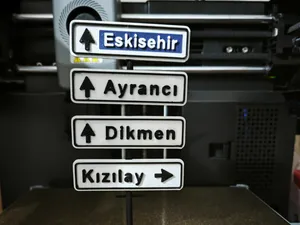 Ankara Kızılay Tabelası