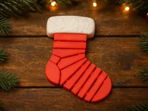 Flexi Christmas Stocking – Articulated Ornament