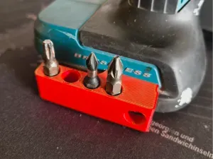 Makita holder for hex bits on cordless drill