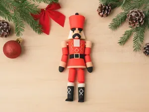 Flexi Nutcracker – Articulated Christmas Toy