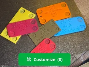 Parametric filament sample generator