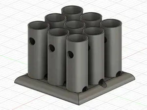 Cases and tubes for brushes