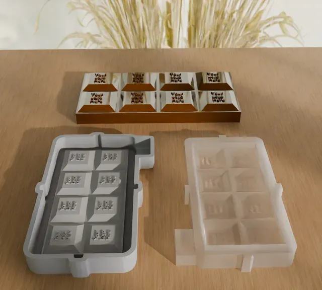 Chocolate Bar Silicone Mold — Фото 4 из 5