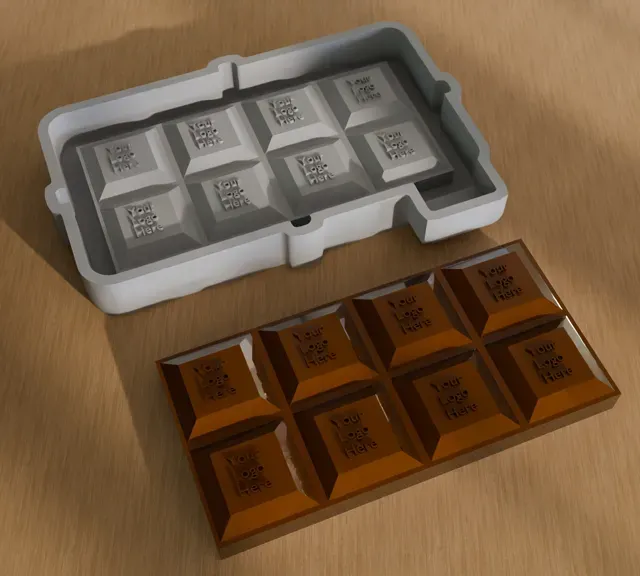 Chocolate Bar Silicone Mold — Фото 2 из 5