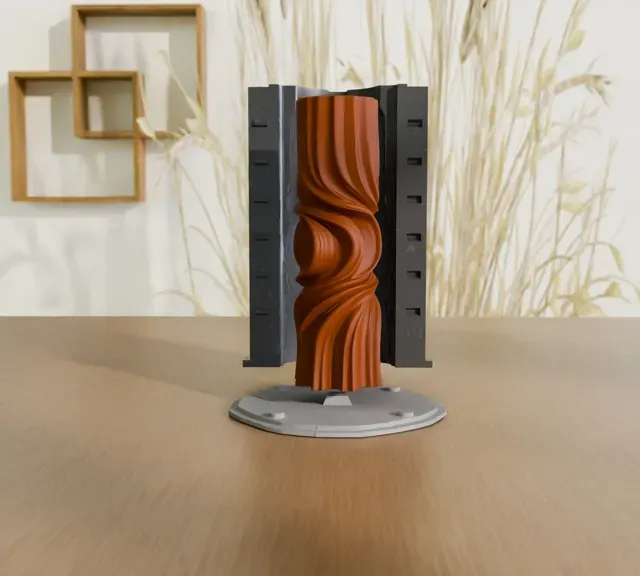 Candle Silicone Mold - Whispers of the Wind — Фото 2 из 6