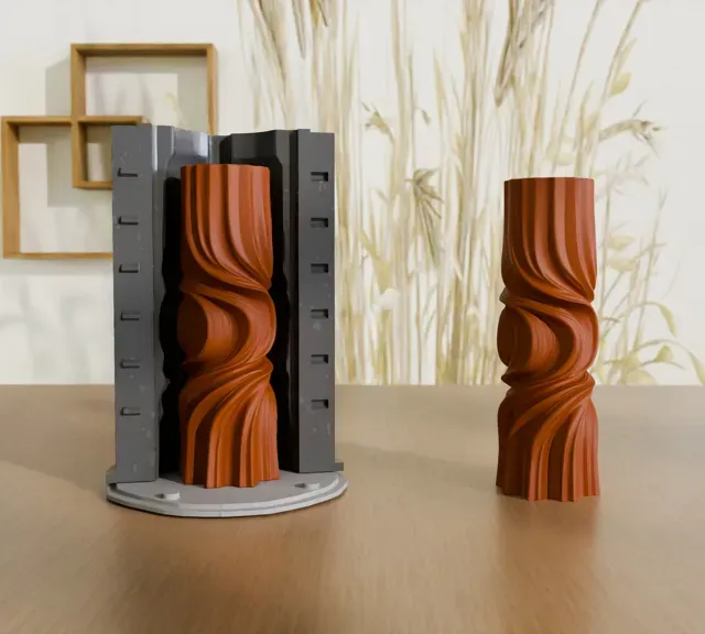 Candle Silicone Mold - Whispers of the Wind — Фото 6 из 6