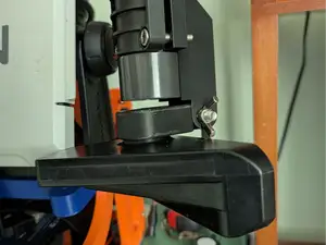 Livescope perspective mount for garmin pole