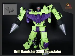Drill Hands for Transformers SS86 Devastator