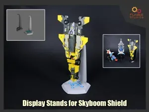 Display Stand for Transformers Skyboom Shield