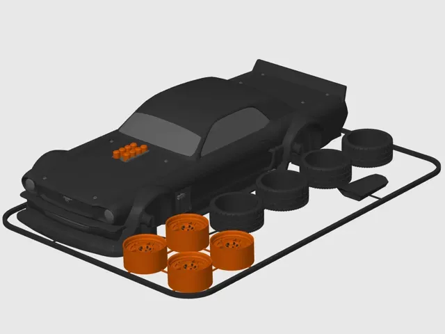 Ford Mustang HOONICORN - Ken Block Tribute (1:24) — Фото 9 из 15