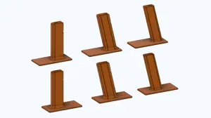 Nerf Blaster Display Stands (Talon, Angled, Slim)