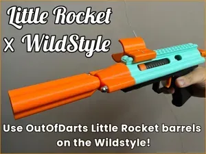 Wildstyle Little Rocket Adapter|OutOfDarts barrels