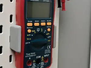 Multimeter Holder for IKEA SKÅDIS Pegboard