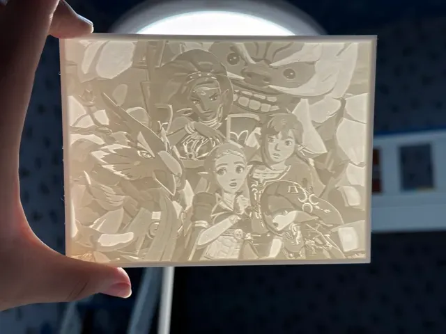 塞尔达传说旷野之息大合照