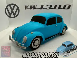 VW Beetle Käfer Kit Card (1:24 scale)
