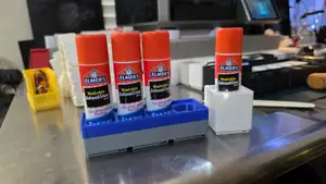 Gridfinity storage for Elmer's Glue Stick (22g)