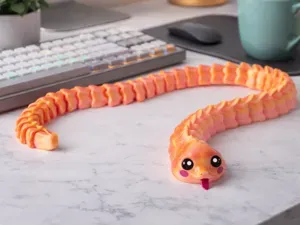Cute Flexible Articulated Snake Toy