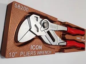 10" ICON Pliers Wrench Gridfinity Tray