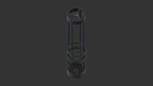 Newtonian Telescope Parametric - 200mm f1200mm