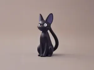 黑猫吉吉-魔女宅急便周边可爱摆件女童涂色礼物