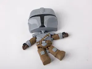 Mandalorian Articulated Toy – Flexi Collectible