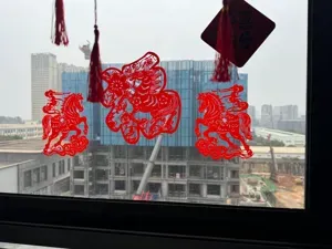2026马年福字窗花剪纸 新年窗花