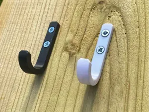 Simple 2-Screw Wall Hook (Tested Design)