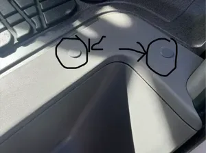 Mercedes Sprinter Doorstep bolt cover plug